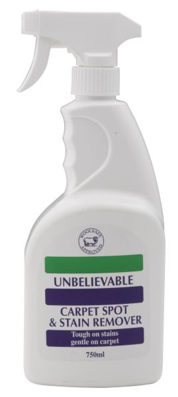 Unbelieveable Carpet Spot & Stain Remover 750ml