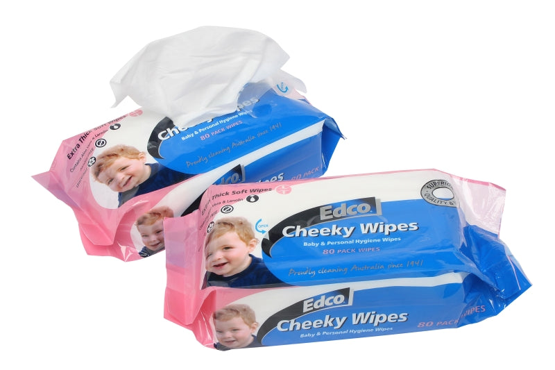 Edco Cheeky Wipes Refill Pack 80