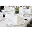 Premium Linstyle Dinner Napkin 8 Fold White
