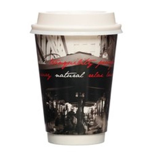 8oz Double Wall Hot Coffee Cup Katermaster Arcade