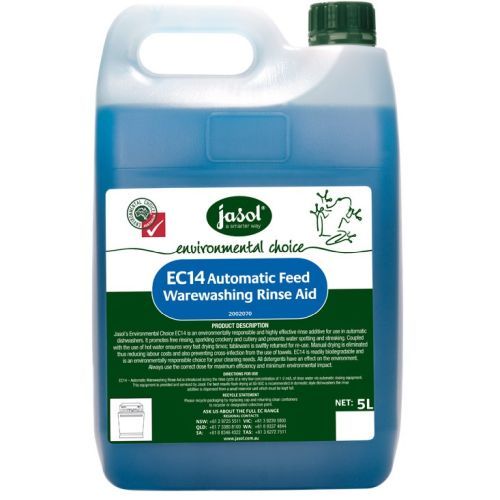 EC14 Autofeed Warewashing Rinse Aid 5L