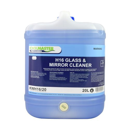 Kwikmaster Professional Glass & Mirror Cleaner 20L