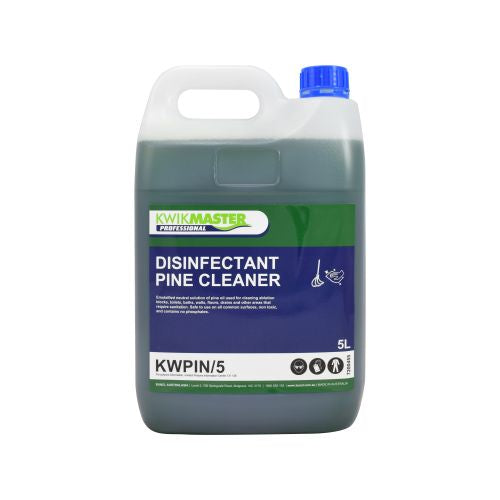 Kwikmaster Professional Disinfectant Cleaner Pine 5L - Each
