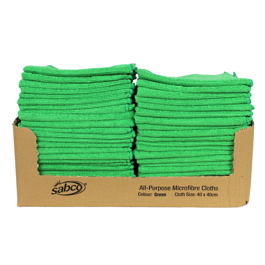 Sabco Microfibre Cloth All Purpose 40cm - BX/50