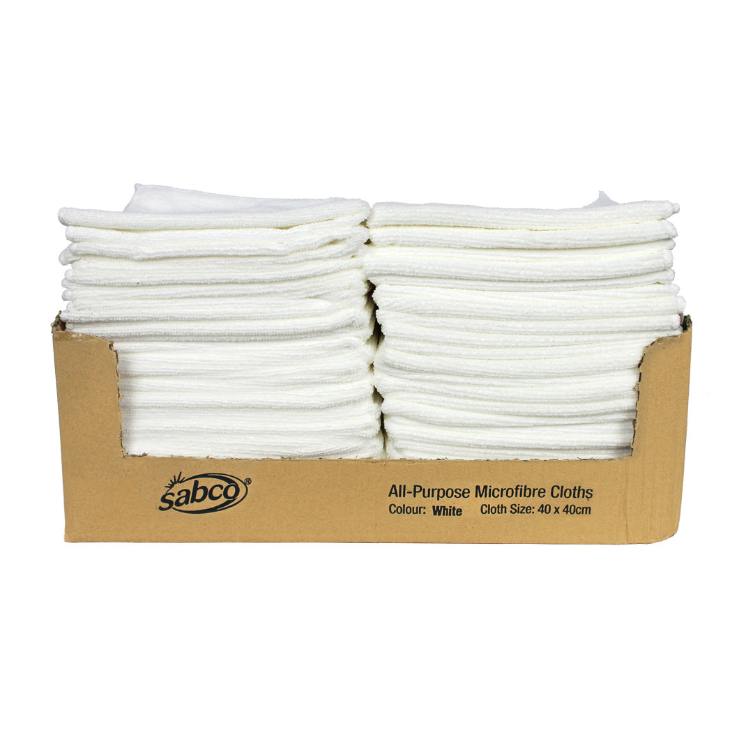 Sabco Microfibre Cloth All Purpose 40cm - BX/50