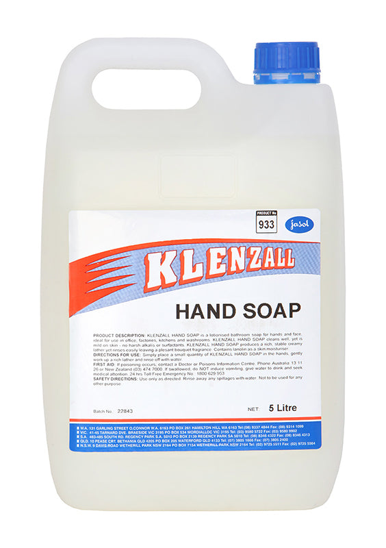 Klenzall Hand Soap 5 Litre