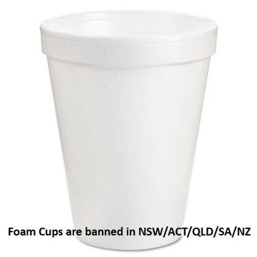 Foam Cup White 237ml (8oz)