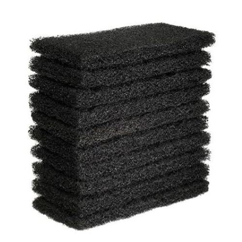 Oates Eager Beaver Floor Pad 10 Pack Black