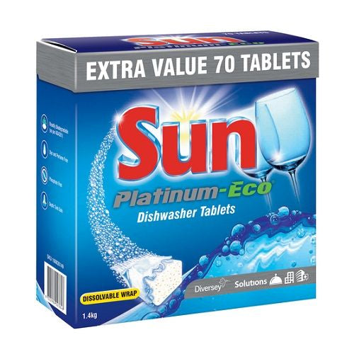 Diversey Sun Platinum -Eco Dishwasher Tablets