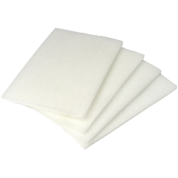 Kwikmaster Scour Pad Soft White 23x15cm