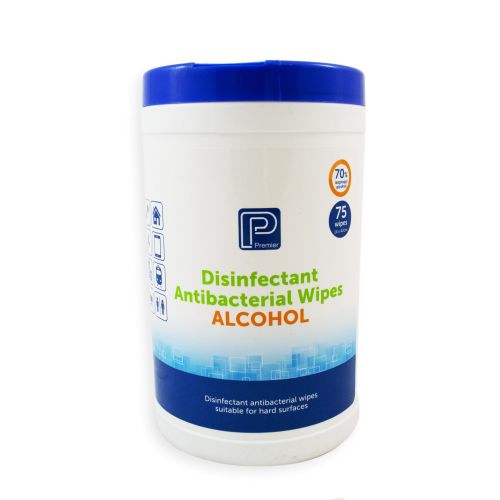 Premier Alcohol Wipes Canister 752