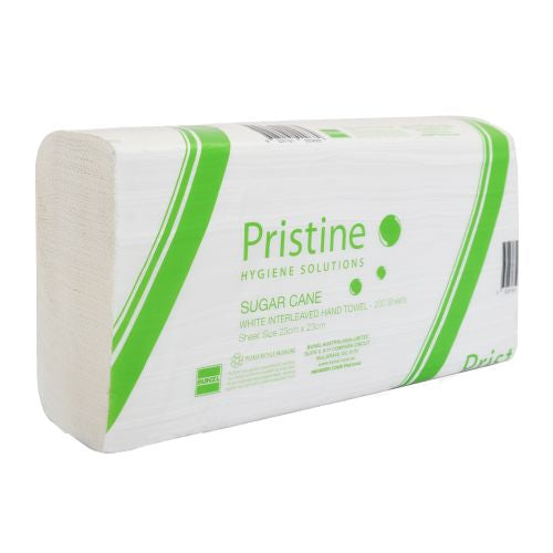 Pristine Sugarcane Slimfold Towel 200sht