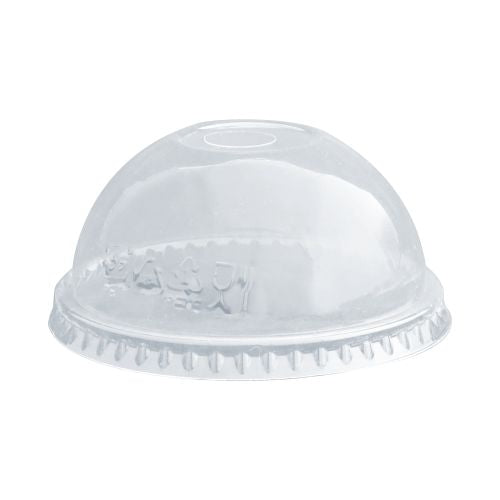 Dome Lid rPET Clear Round Hole 8/10oz