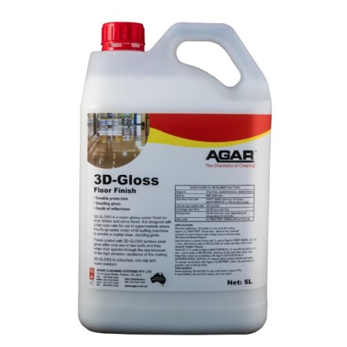 3D Gloss Floor Polish 5L