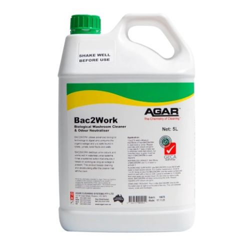 Bac2Work Biological Cleaner and Odour Neutraliser 5L