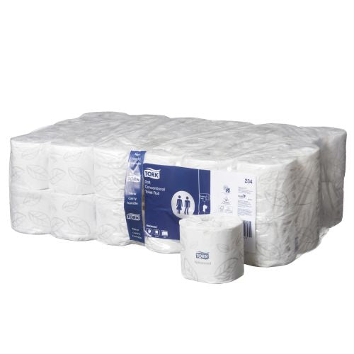 Soft Conventional Toilet Roll Advanced Wrapped 2 Ply