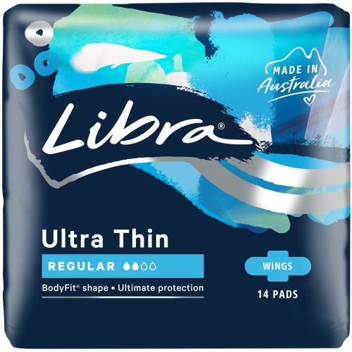 Libra Ultrathin Pad with Wings Pack 14
