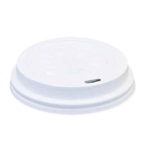 Katermaster Lid Hot Cup White 8oz Std