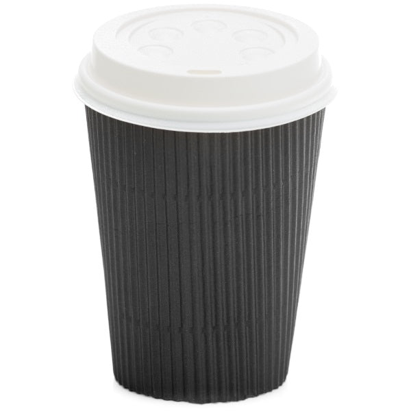 8oz Ripple Wall Hot Coffee Cup Katermaster