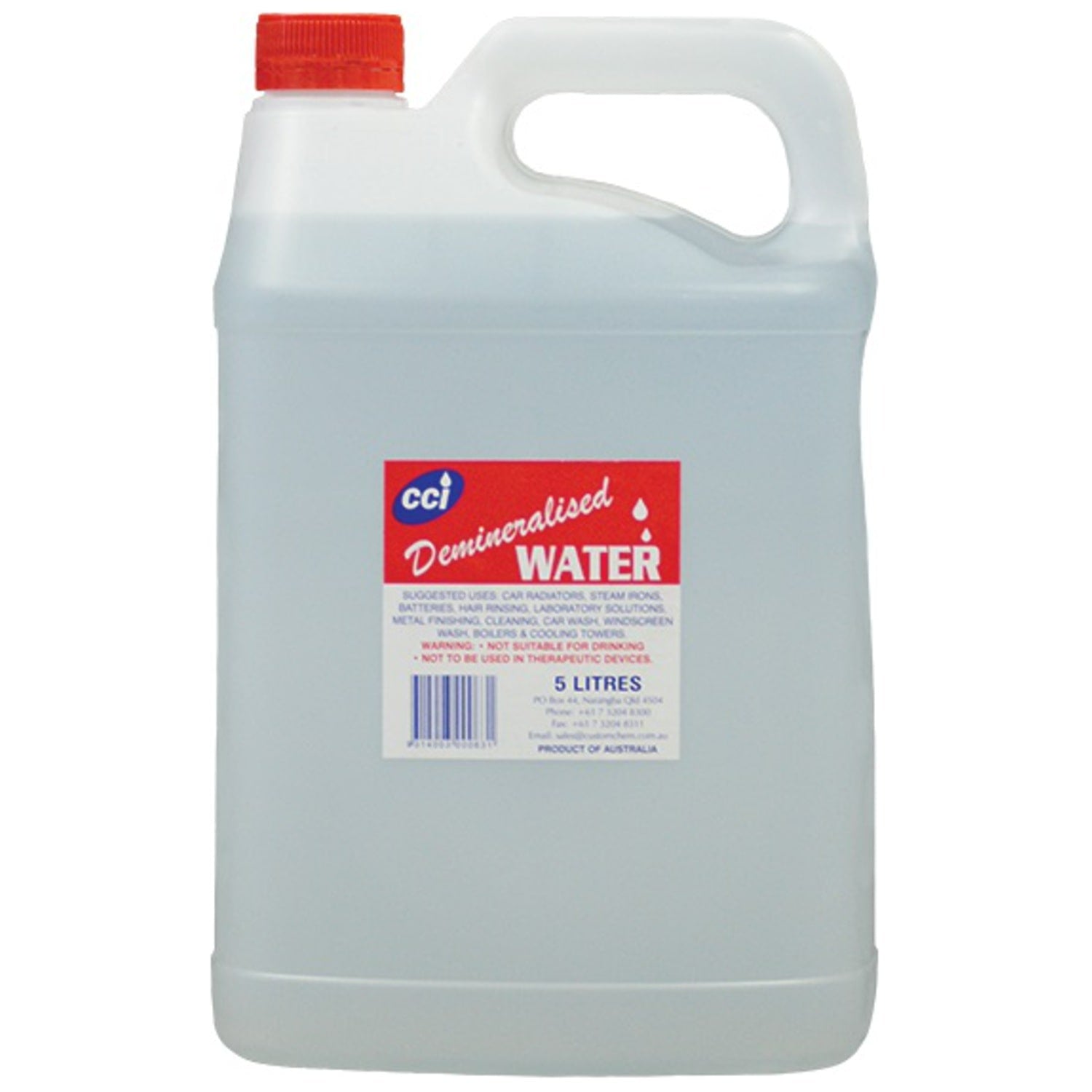 Demineralised Water 5 Litre