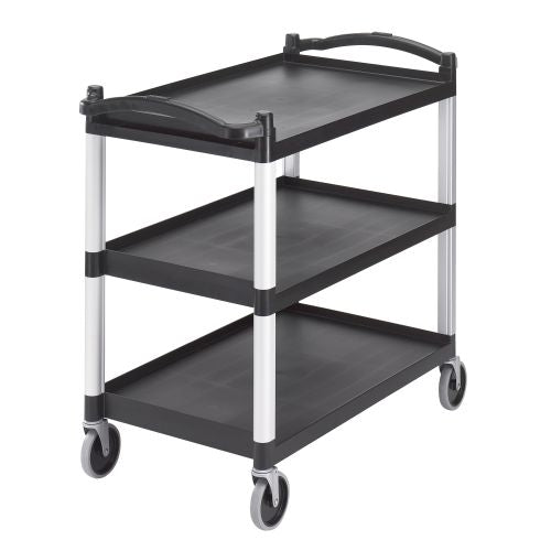 Cart Utility 3 Tier Black