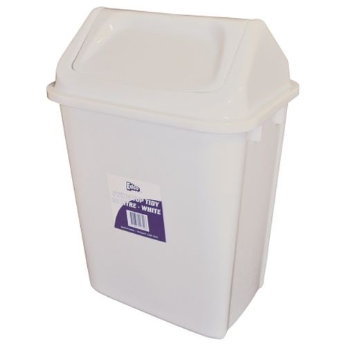 Tidy Bin White 20L