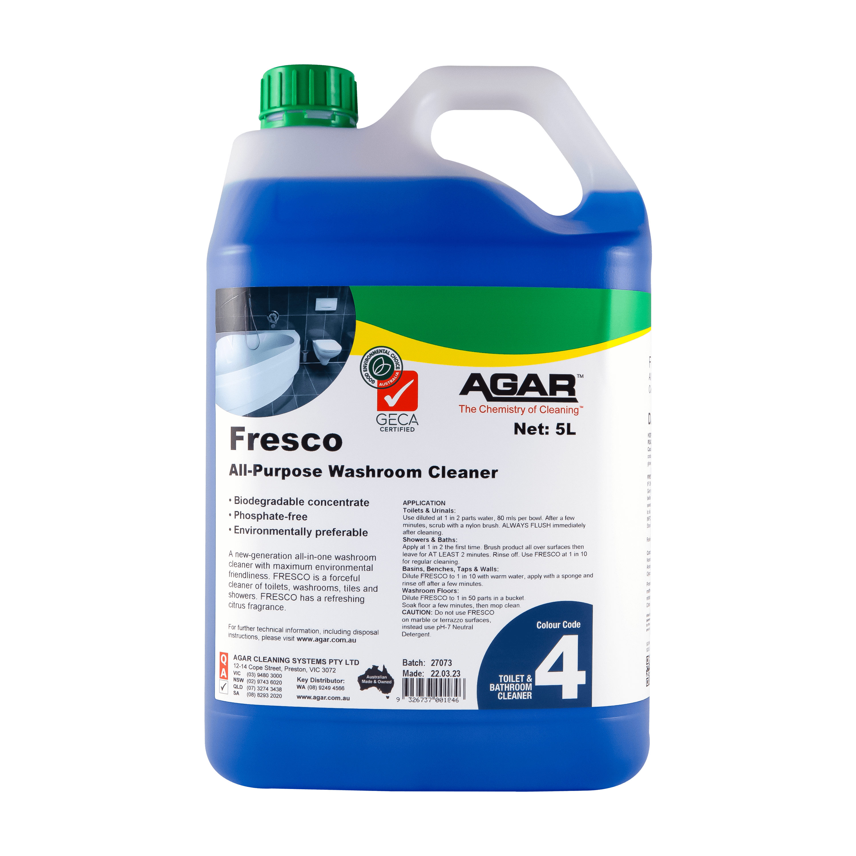 Fresco Washroom Cleaner 5 Litres