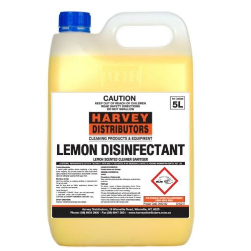 Lemon Disinfectant 5L