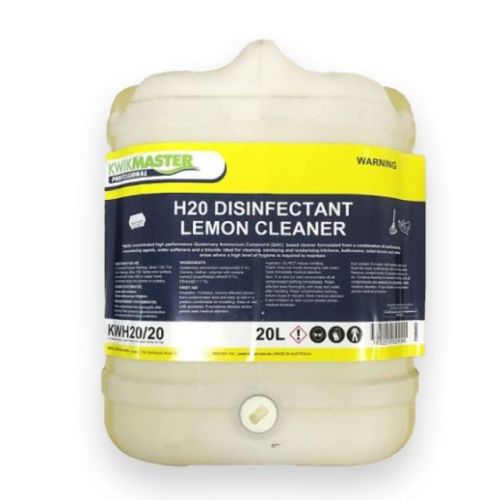 Kwikmaster Disinfectant Lemon Cleaner 20L