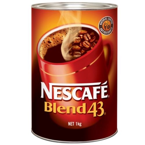 COFFEE NESCAFE BLEND 43 1KG TIN