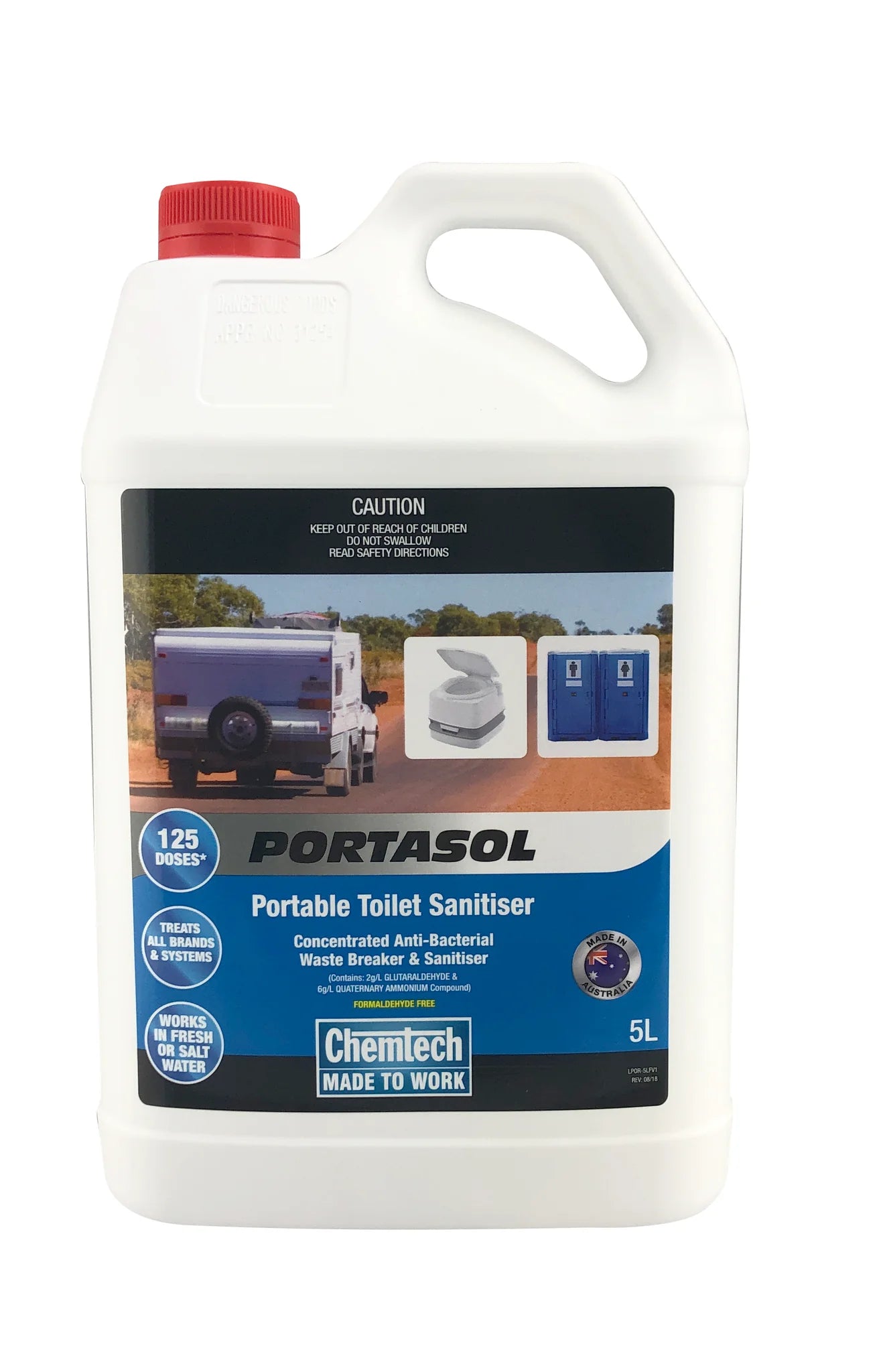 Chemtech Portasol Portable Toilet Sanitiser