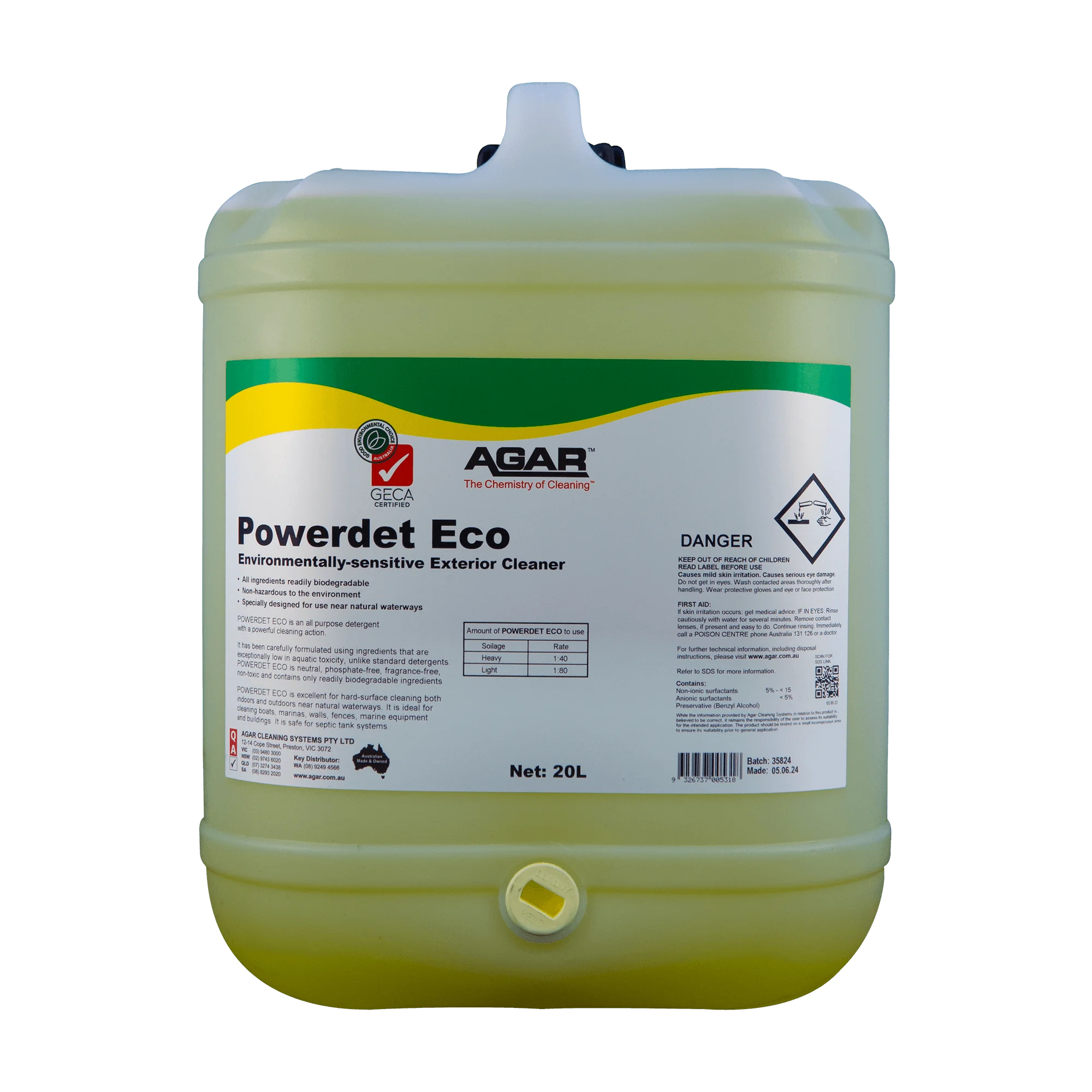Powerdet Eco Exterior Cleaner