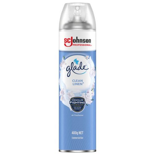 Glade Air Freshener Clean Linen Aerosol 400g
