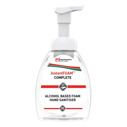 SCJ Professional InstantFOAM Complete Hand Sanitiser Pump Bottle 250mL