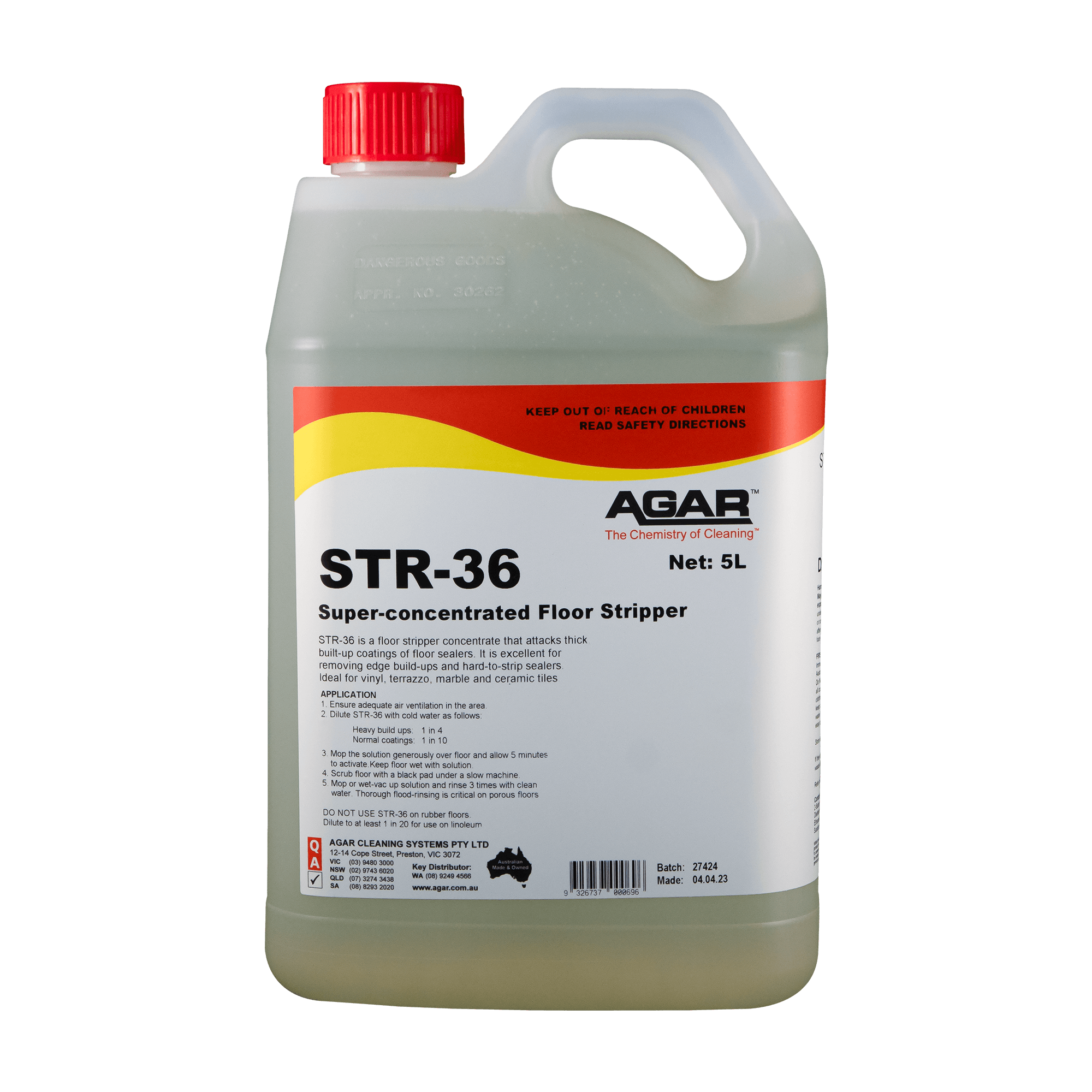 STR-36 Super Concentrated Stripper 5 Litres