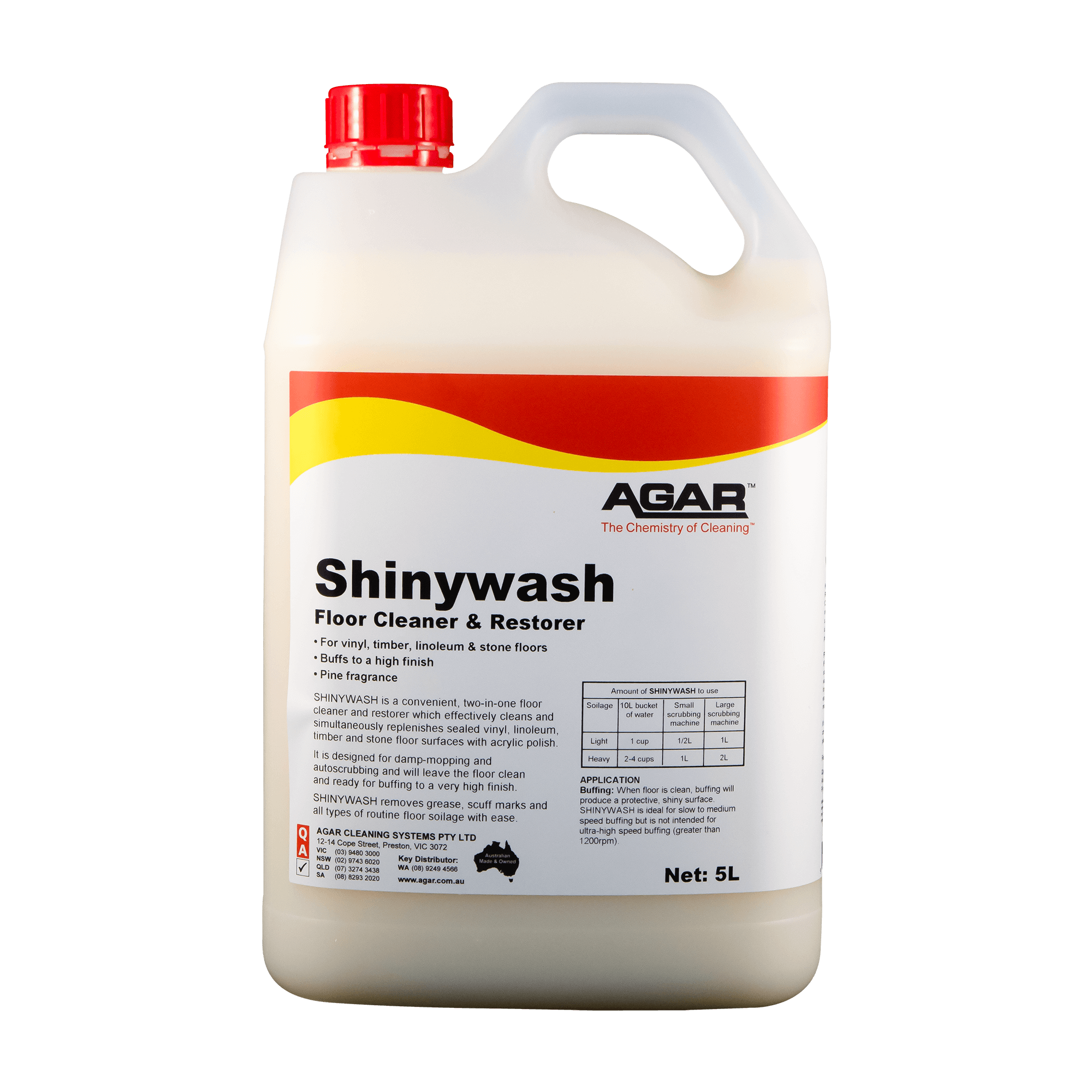 Shinywash 5 Litres