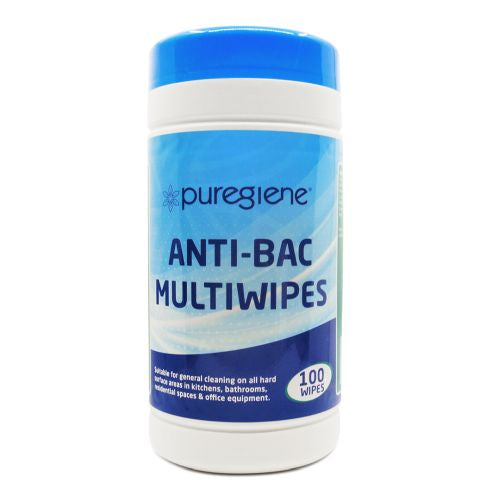 Antibacterial Multiwipes TUB/100