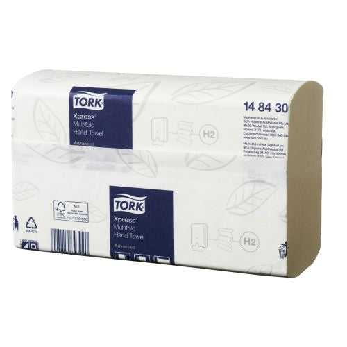 Tork Xprss Multifold Slimline Hand Towel 185 Sheets/Pack