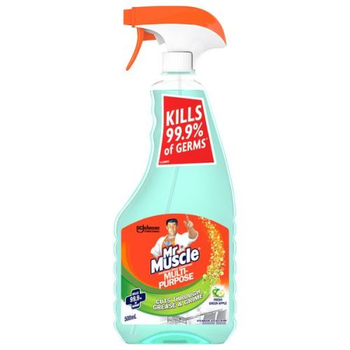 Mr Muscle Multipurpose Cleaner Green Apple 500ml