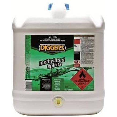 Diggers Methylated Spirits 20 Litres