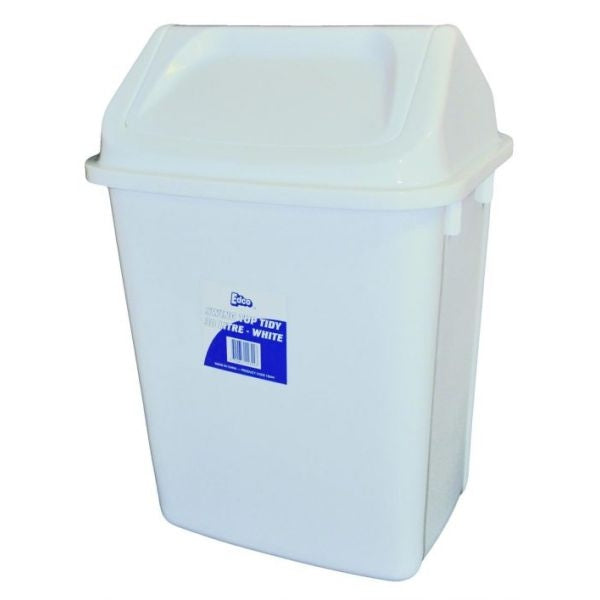 Tidy Bin White 30L