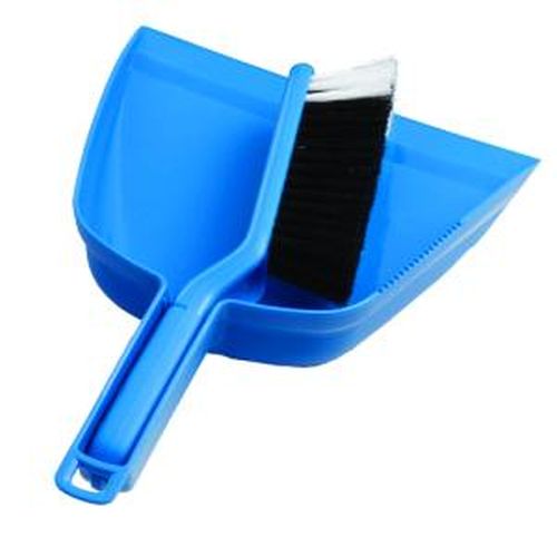 Dustpan & Bannister Set Blue