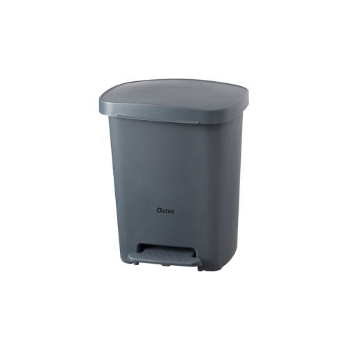 Oates Pedal Bin Grey 30Lt