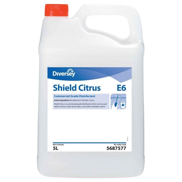 Shield Cleaner Disinfect Citrus 5 Litre